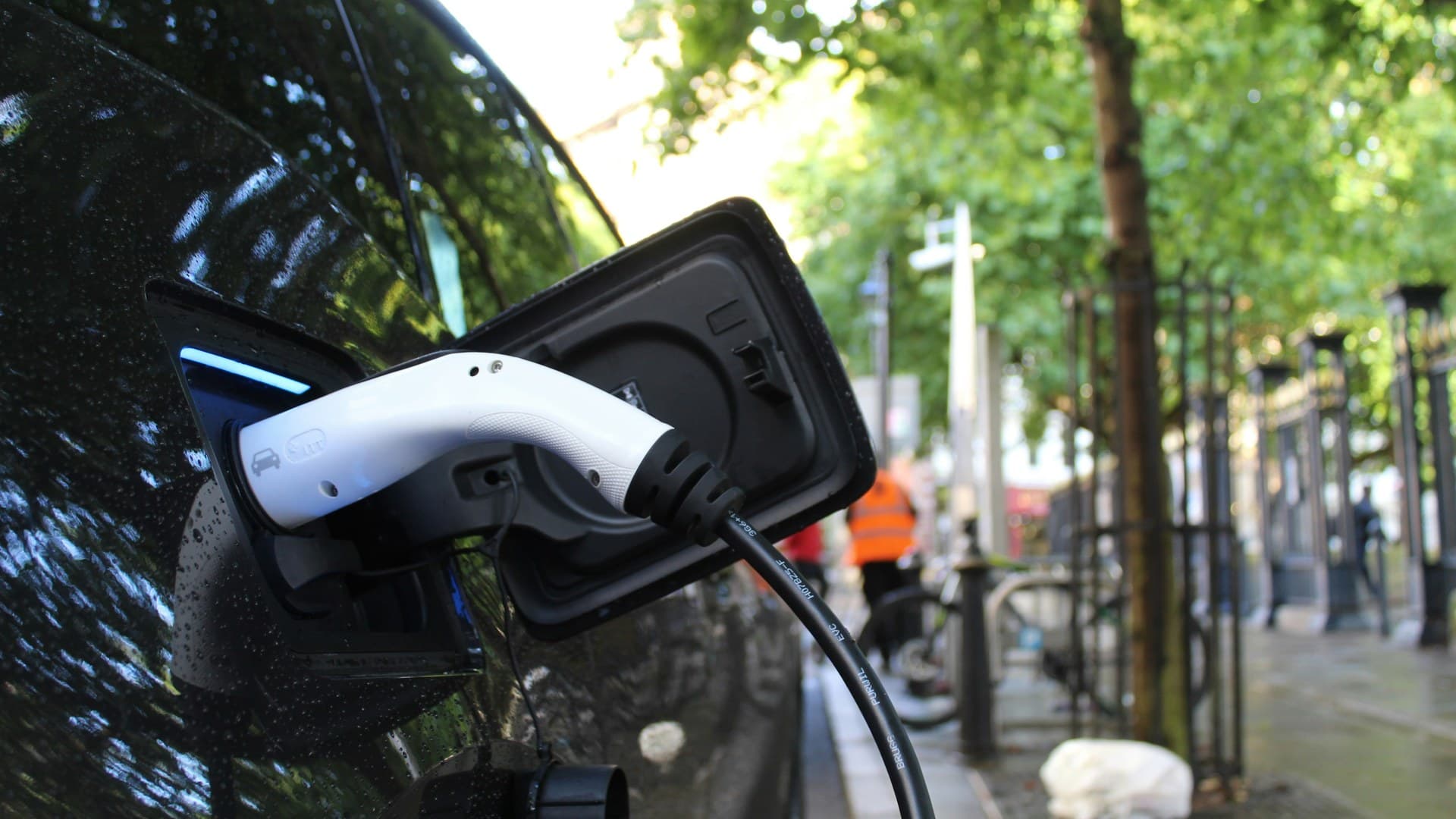 A charging stop is longer than the charge