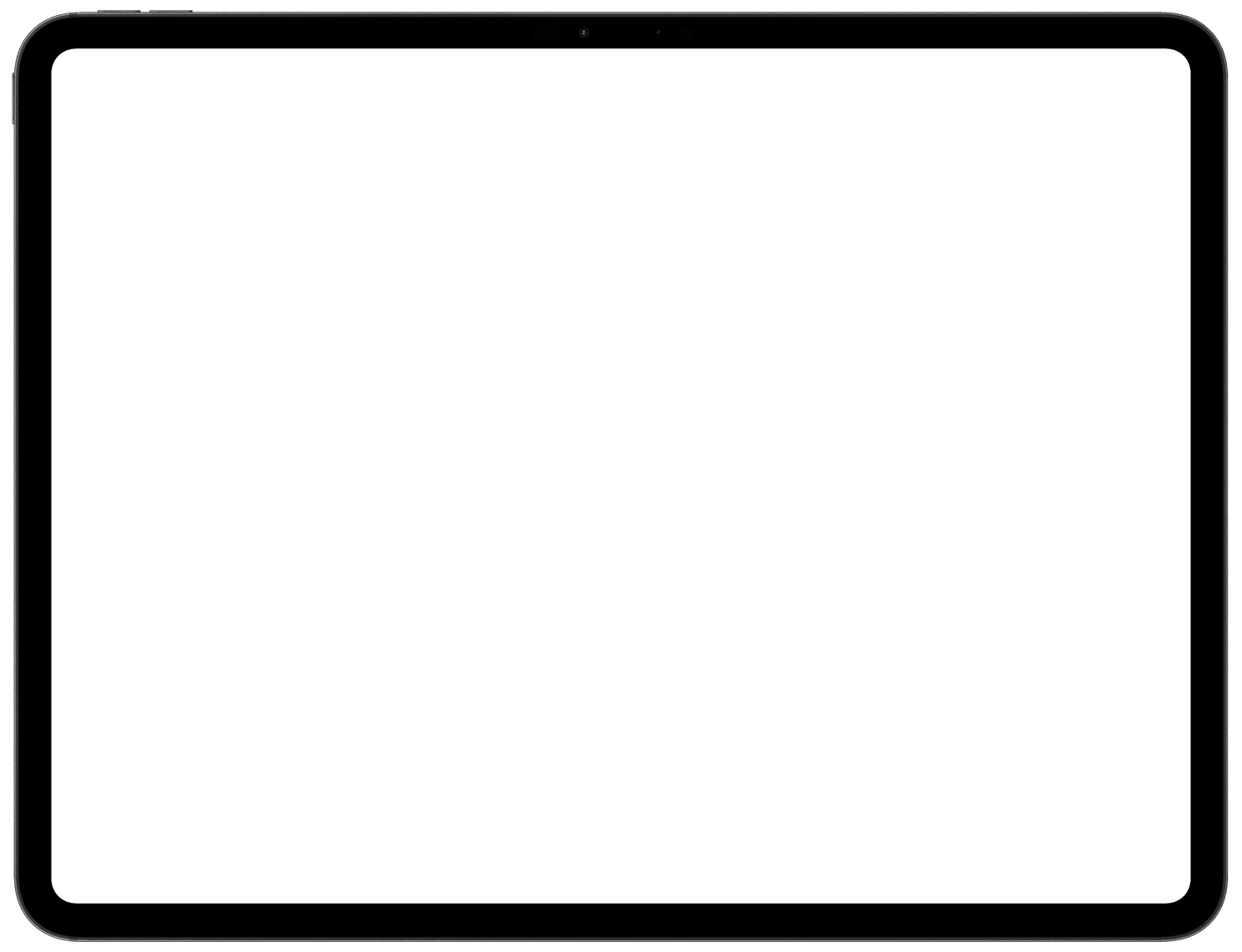 iPad Pro 13 inch frame